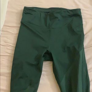 Green leggings